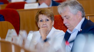 Заседание Законодательного Собрания Оренбургской области